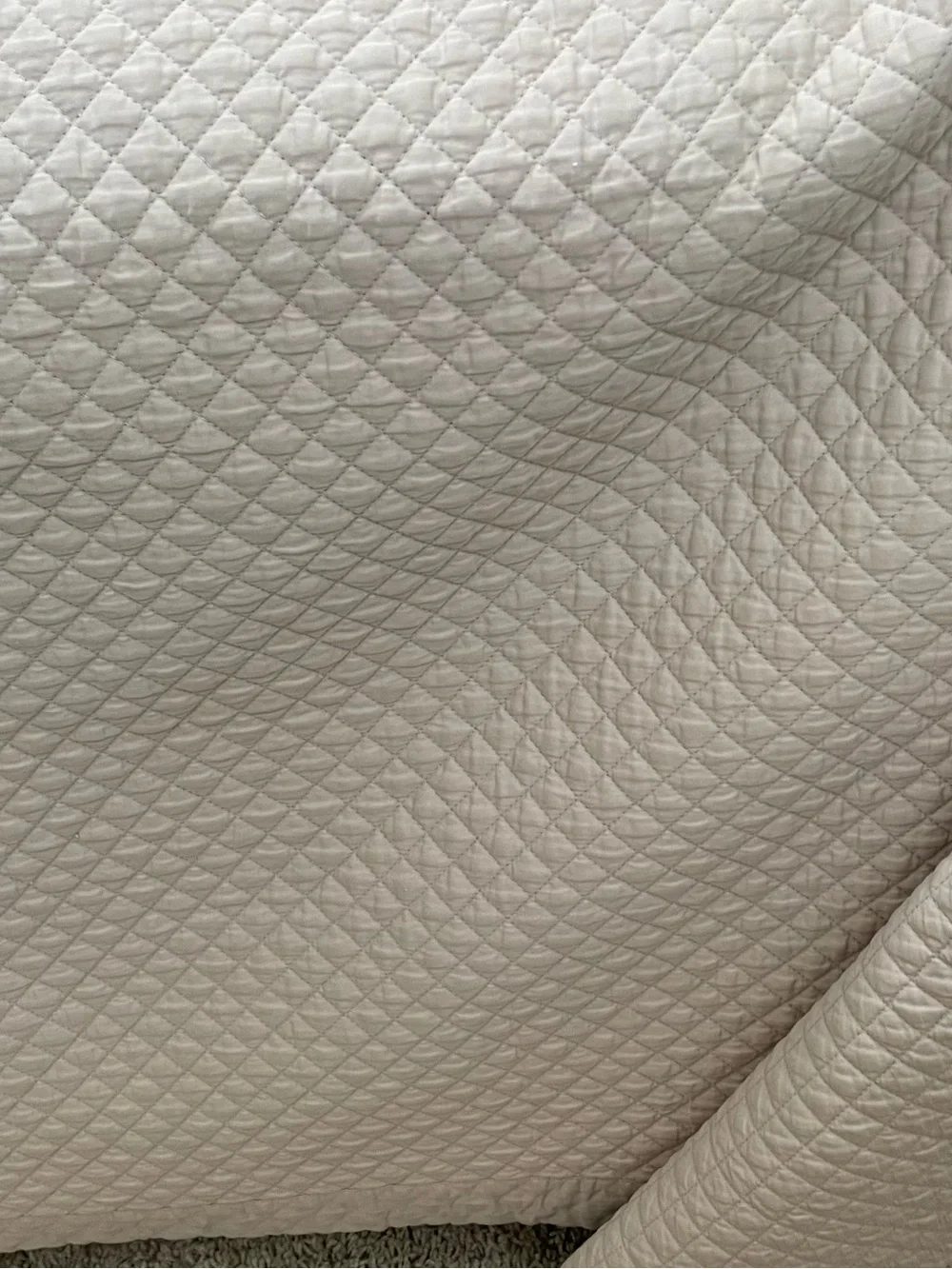 Ralph Lauren Coastal Sand King Quilted Coverlet & 2 European Shams